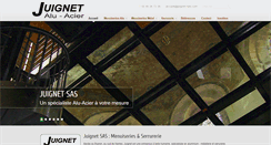 Desktop Screenshot of juignet-sas.com